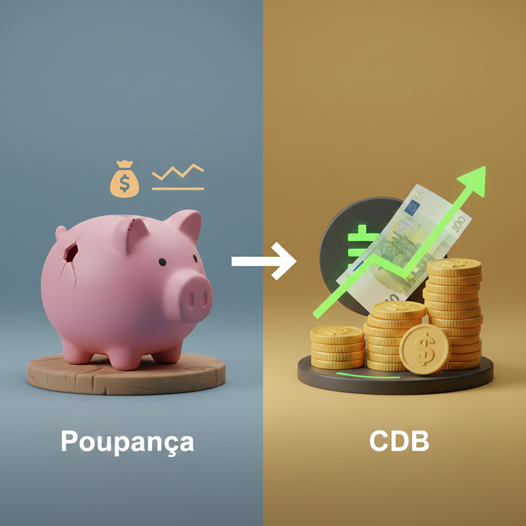QUAL ESCOLHER: POUPANÇA OU CDB