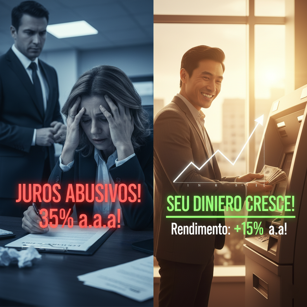 Taxa Selic nas alturas. Lado Bom Lado Ruim