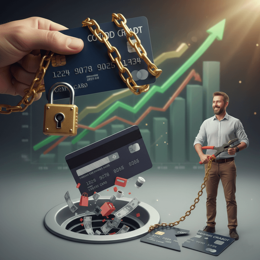 não se afunde com cartão de crédito