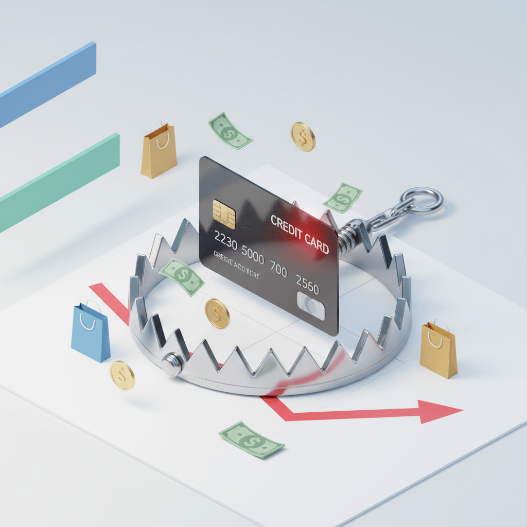 as armadilhas do cartão de crédito